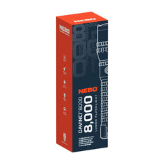 LED-Taschenlampe wiederaufladbar Nebo Davinci™ 8000 8000 Lm