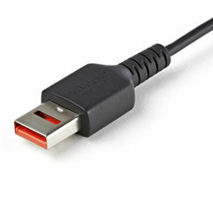 USB A zu USB-C-Kabel Startech USBSCHAC1M Schwarz