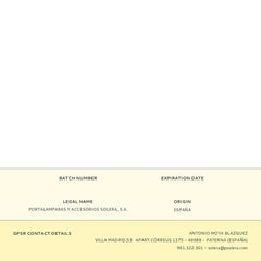 Stromkabel Solera 7000/1,5 Schuko 4,8 mm 250 V 16 A Weiß 3 x 1,5 mm 1,5 m