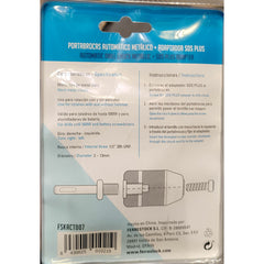 Bohrfutter mit Schlüssel Ferrestock 2 - 13 mm Metall 1/2"