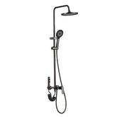 Dusche Säule Fontastock Grau Edelstahl ABS H 1/2" Mischbatterie