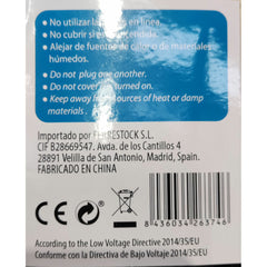 Steckdosenleiste mit 4 Steckdosen mit Schalter TM Electron 3680 W