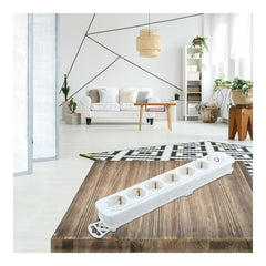 Steckerleiste mit 6 Steckdosen und Schalter TM Electron 3680 W