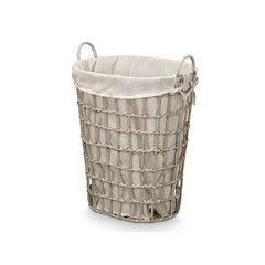 Korb Kipit Grau Polyester Stoff Polypropylen Eisen Kunststoff 50 % Baumwolle (6 Stück)