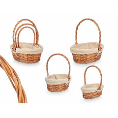 Korbsatz Kipit Polyester korb Stoff 50 % Baumwolle 34 x 39,5 x 30 cm 34 x 40 x 30 cm 3 Stücke