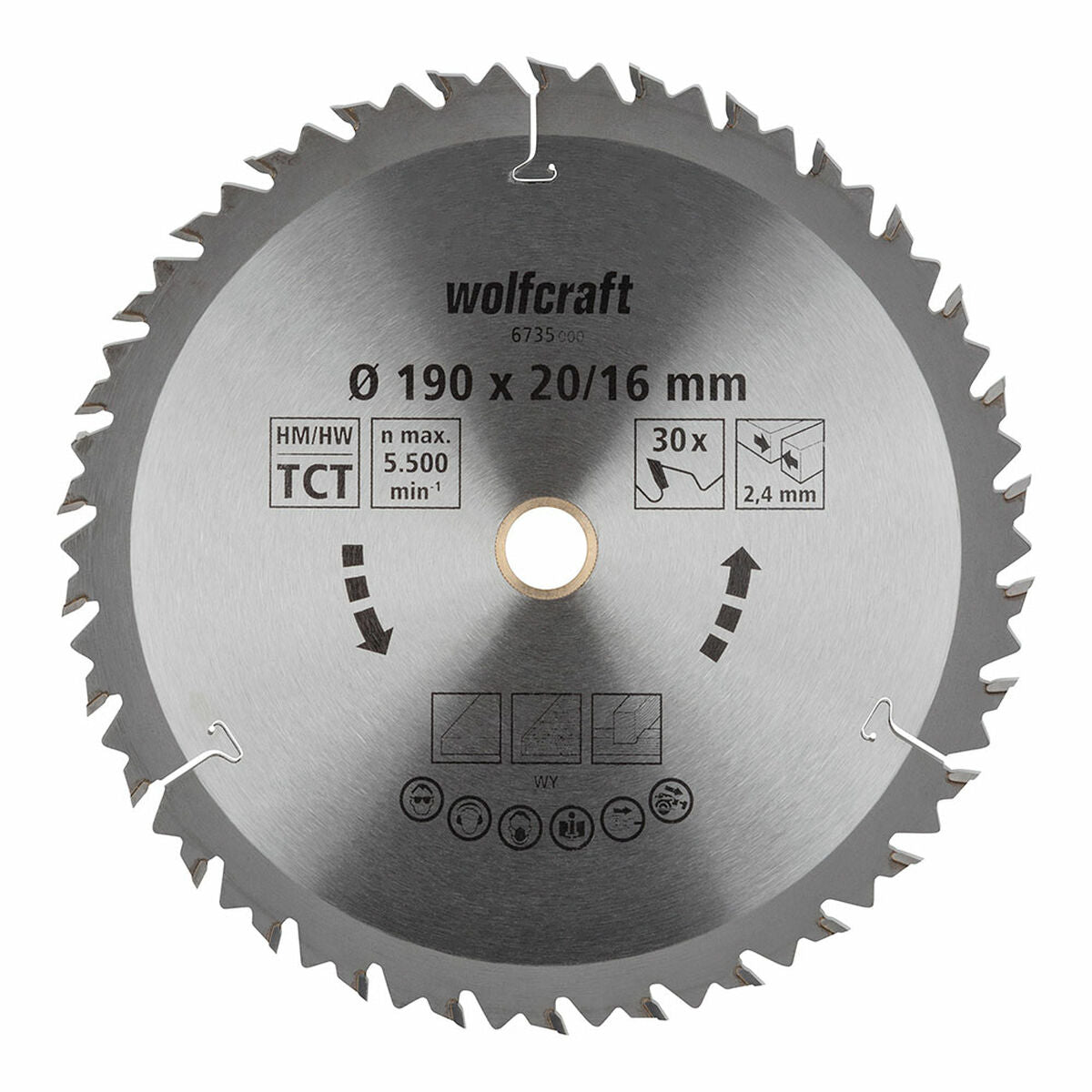Trennscheibe Wolfcraft 6735000
