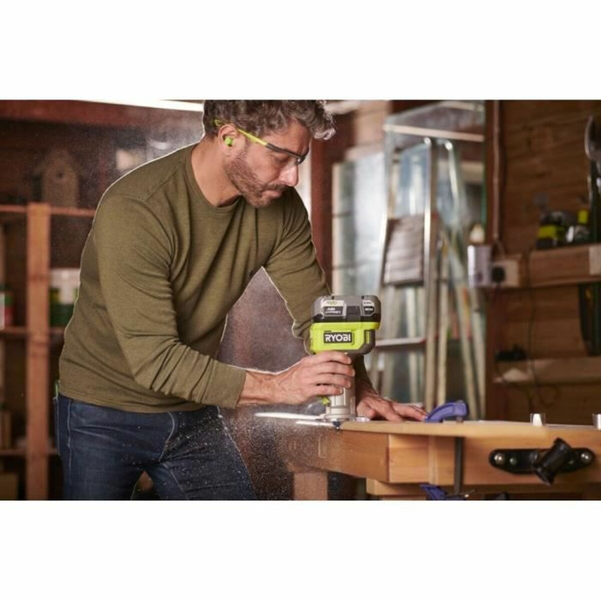 Fräsmaschine Ryobi RTR18-0