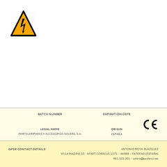 Steckdose Solera 57 250 V mit Deckel Schwarz 4,8 mm 16 A IP54
