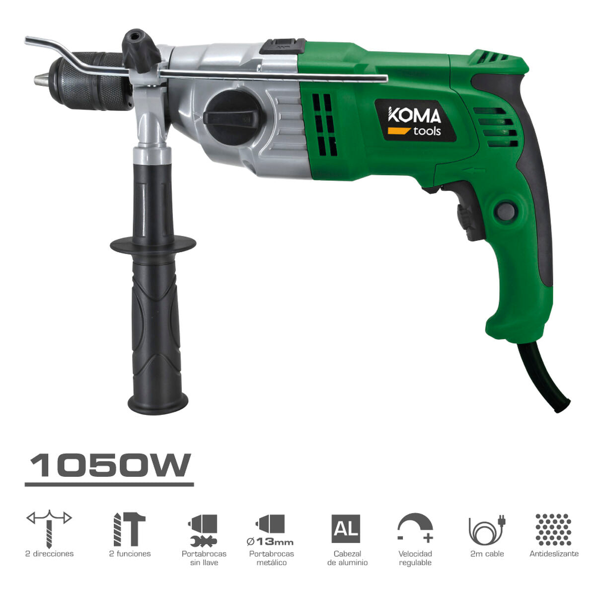 Bohrset und Zubehör Koma Tools 1050 W 220-240 V