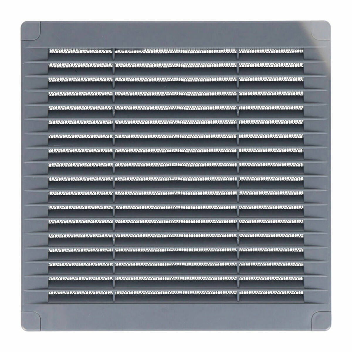 Lüftungsgitter EDM 87705 Grau 20 x 20 x 0,7 cm Moskitonetz