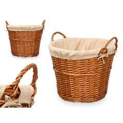 Korb Kipit natürlich Polyester korb Stoff 50 % Baumwolle (6 Stück)