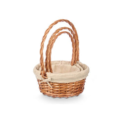 Korb-Set Kipit natürlich Polyester Baumwolle korb 3 Stücke (8 Stück)